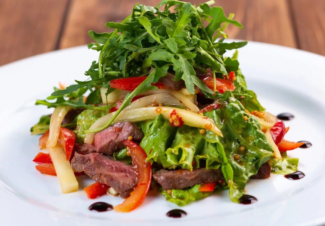 Vale va sabzavotli salat