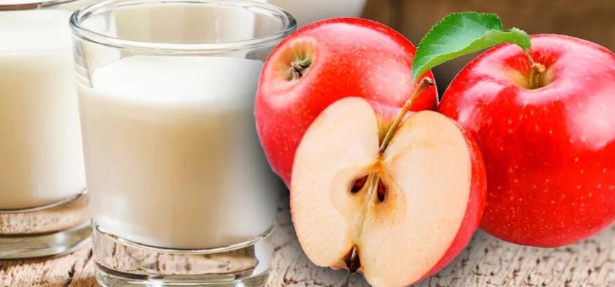 Kefir-olma dietasi