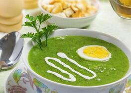proteinli dietada krem ​​sho'rva