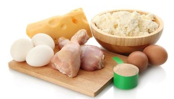 dieta uchun proteinli ovqatlar
